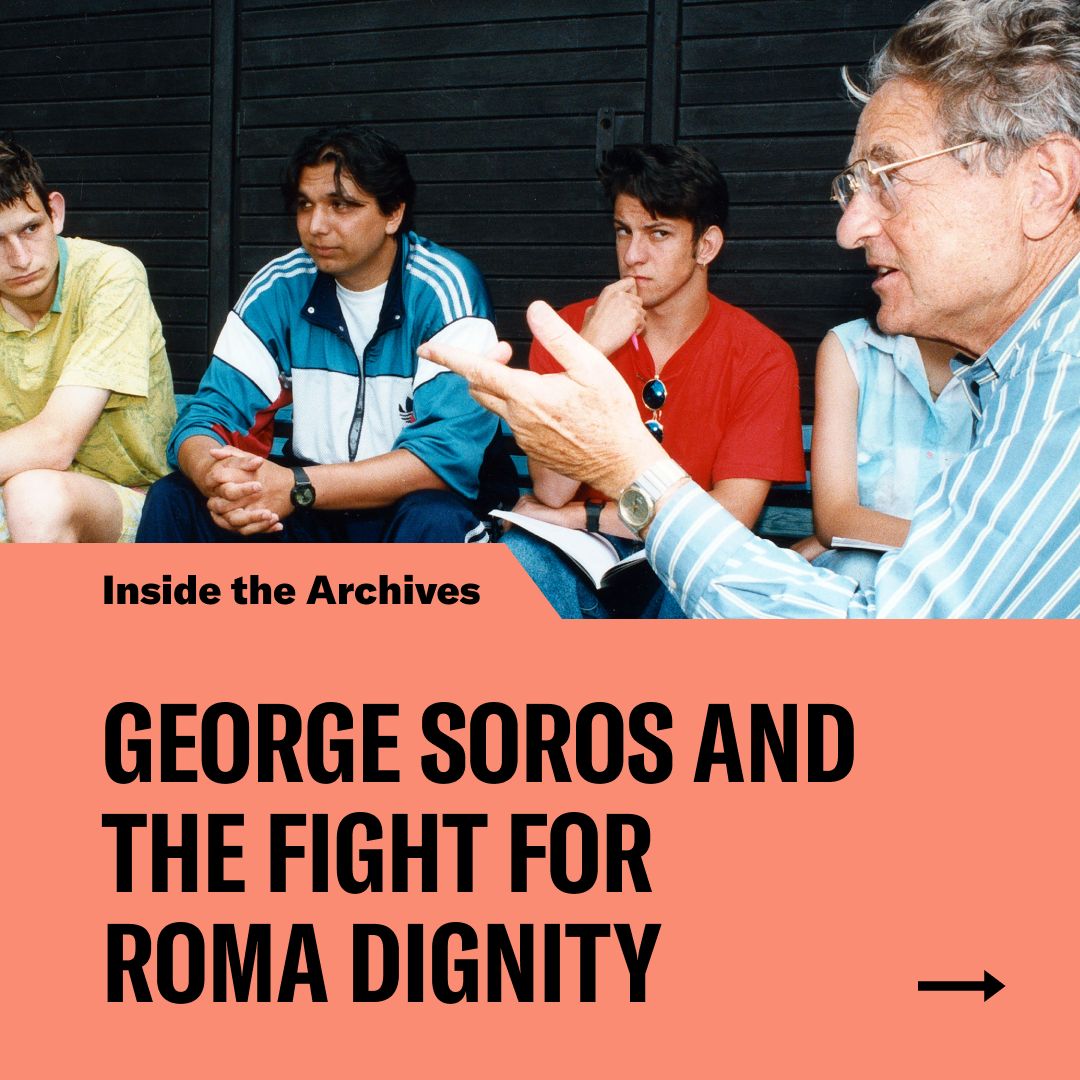 Open Society Foundations ad
