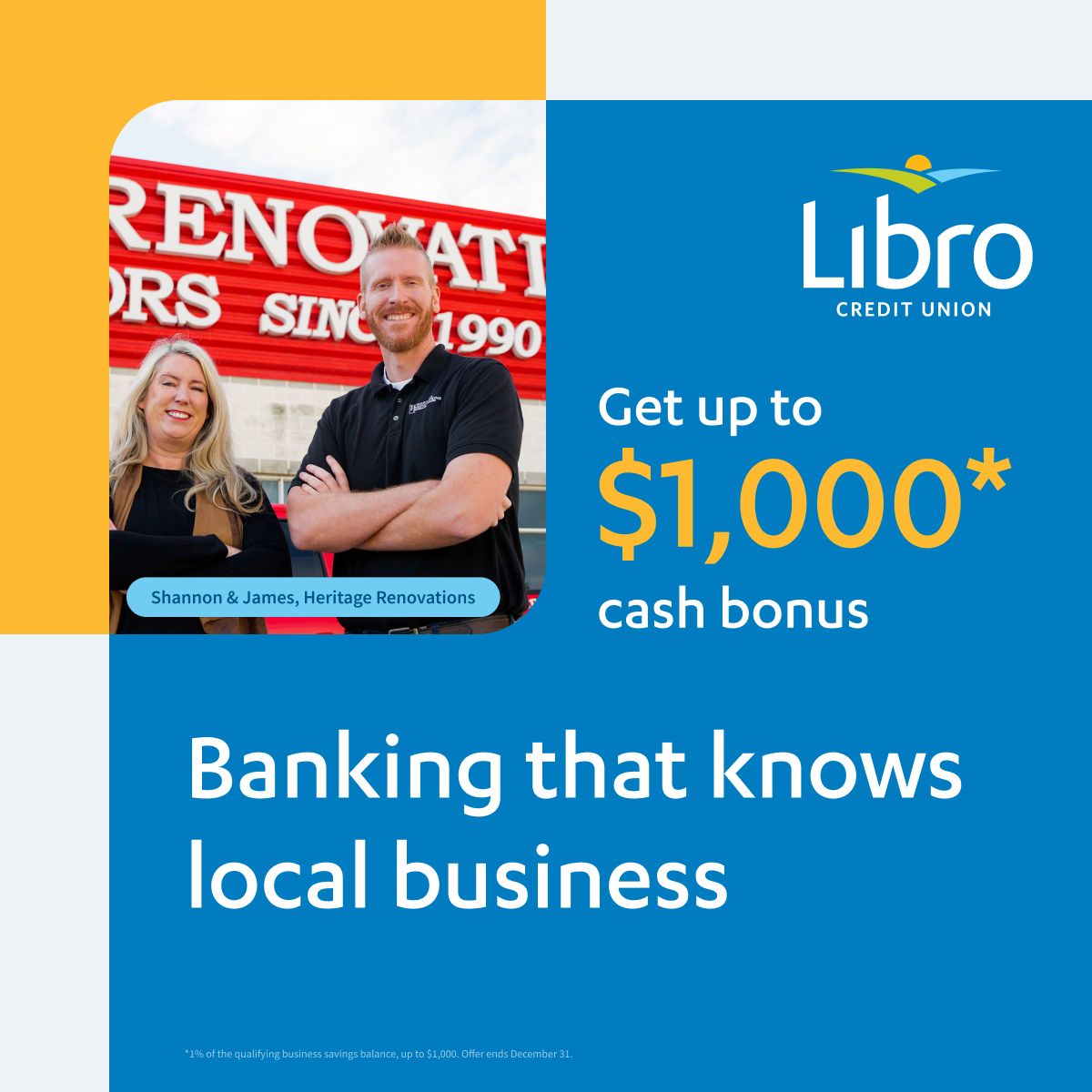 Libro Credit Union ad