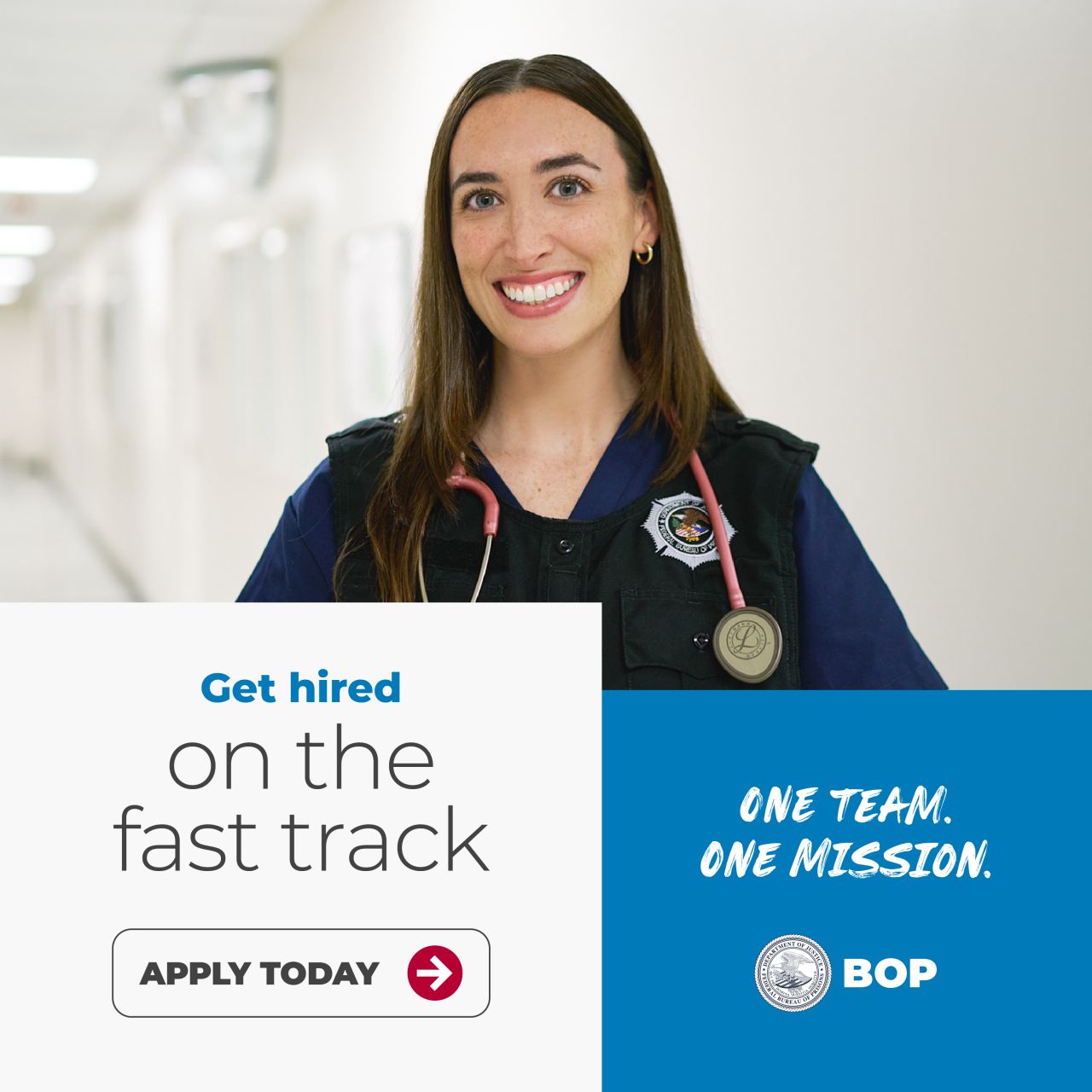 Federal Bureau of Prisons - Career Connections ad