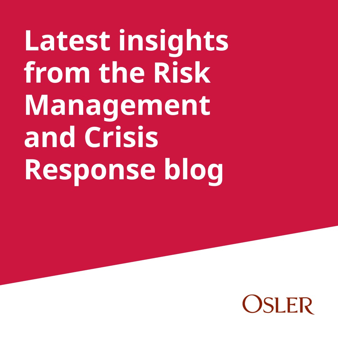 Osler, Hoskin & Harcourt LLP ad