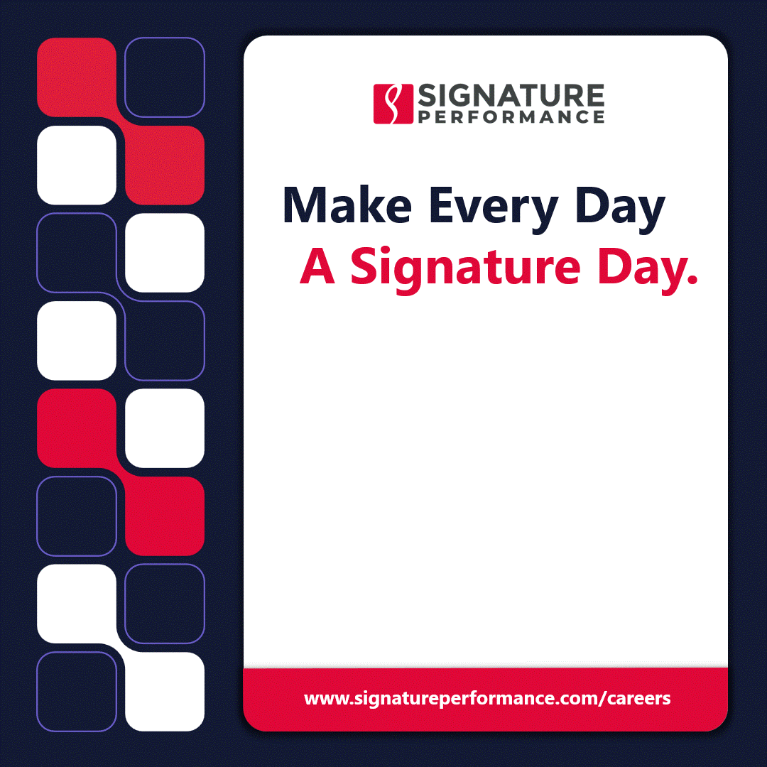 Signature Performance, Inc. ad