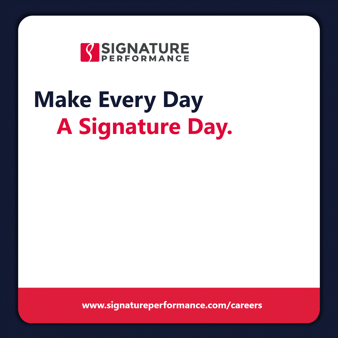 Signature Performance, Inc. ad