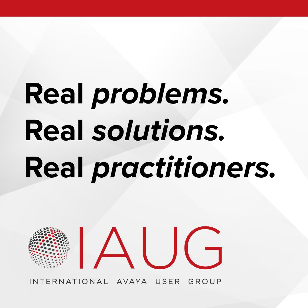 International Avaya User Group (IAUG) ad