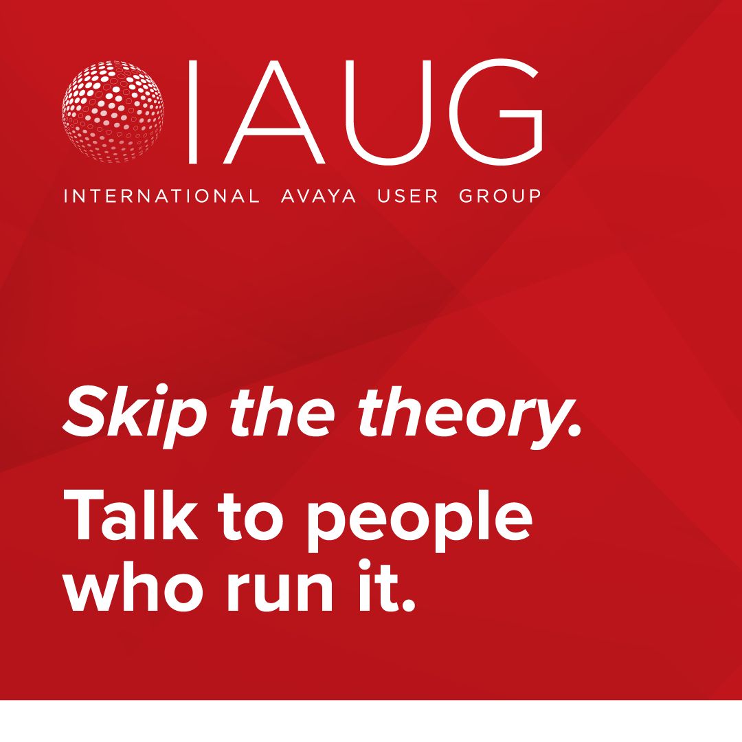 International Avaya User Group (IAUG) ad