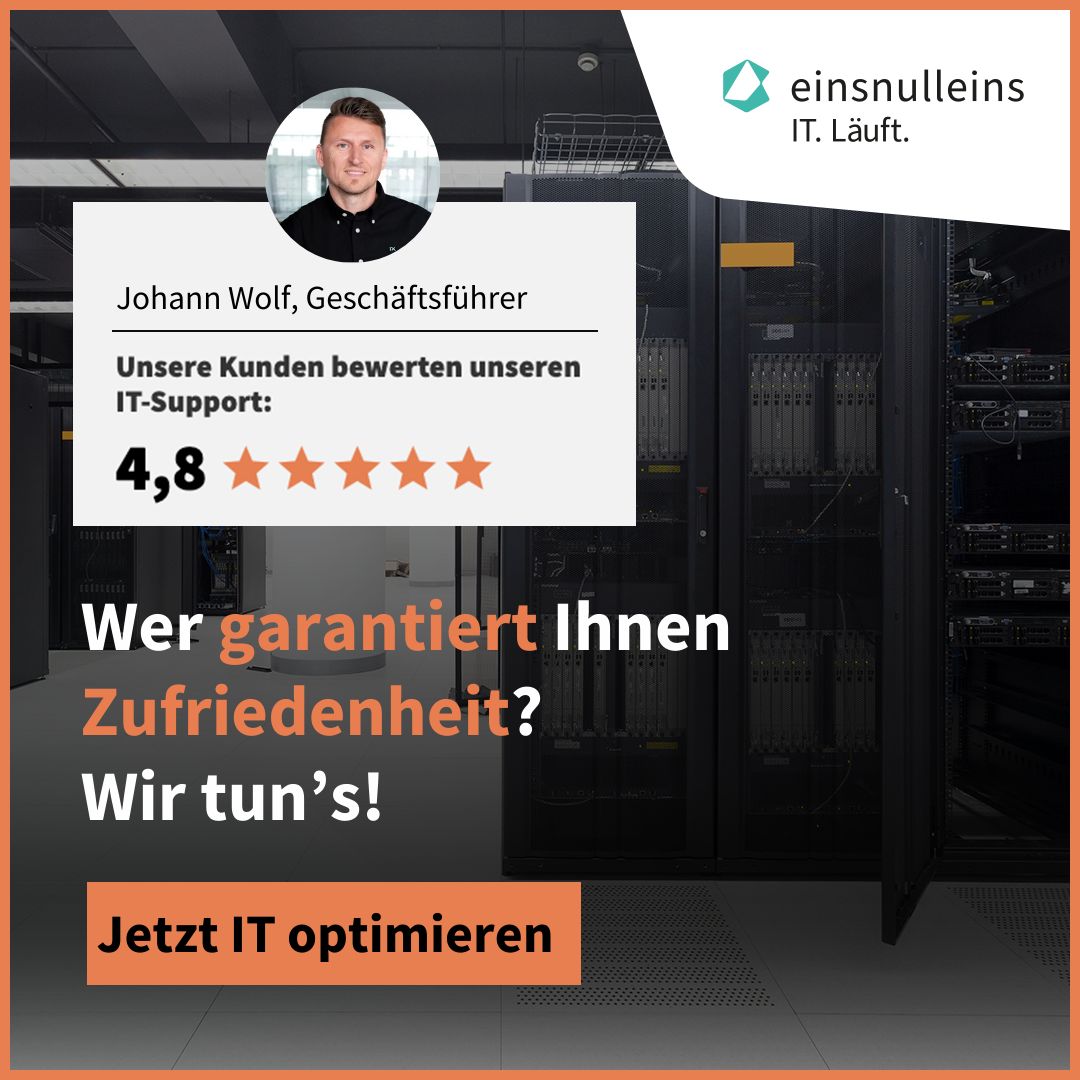 einsnulleins - IT-Franchise ad