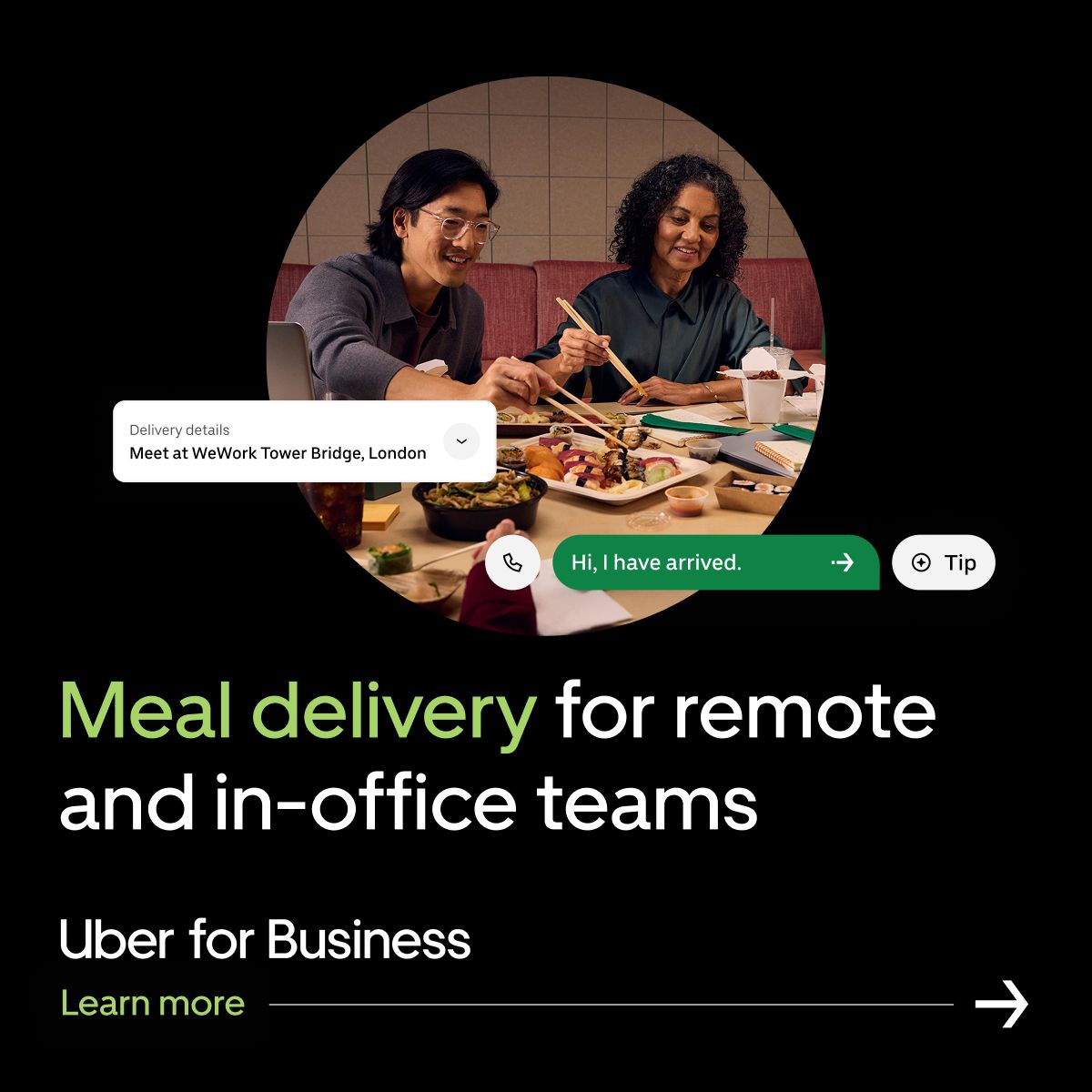 Uber for Business ad