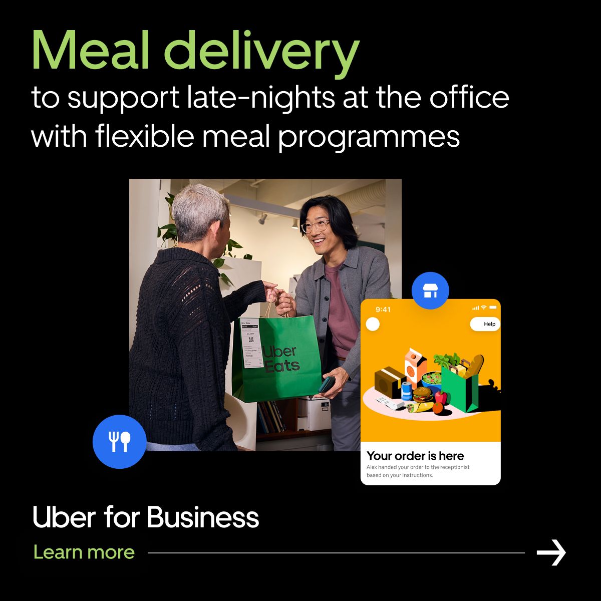 Uber for Business ad