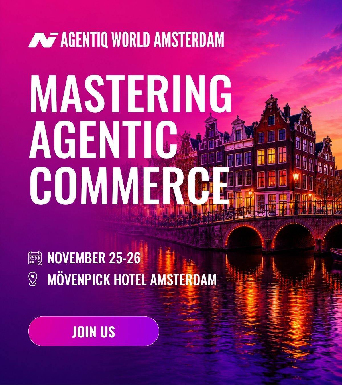 Agentiq World · Chatbot Summit ad