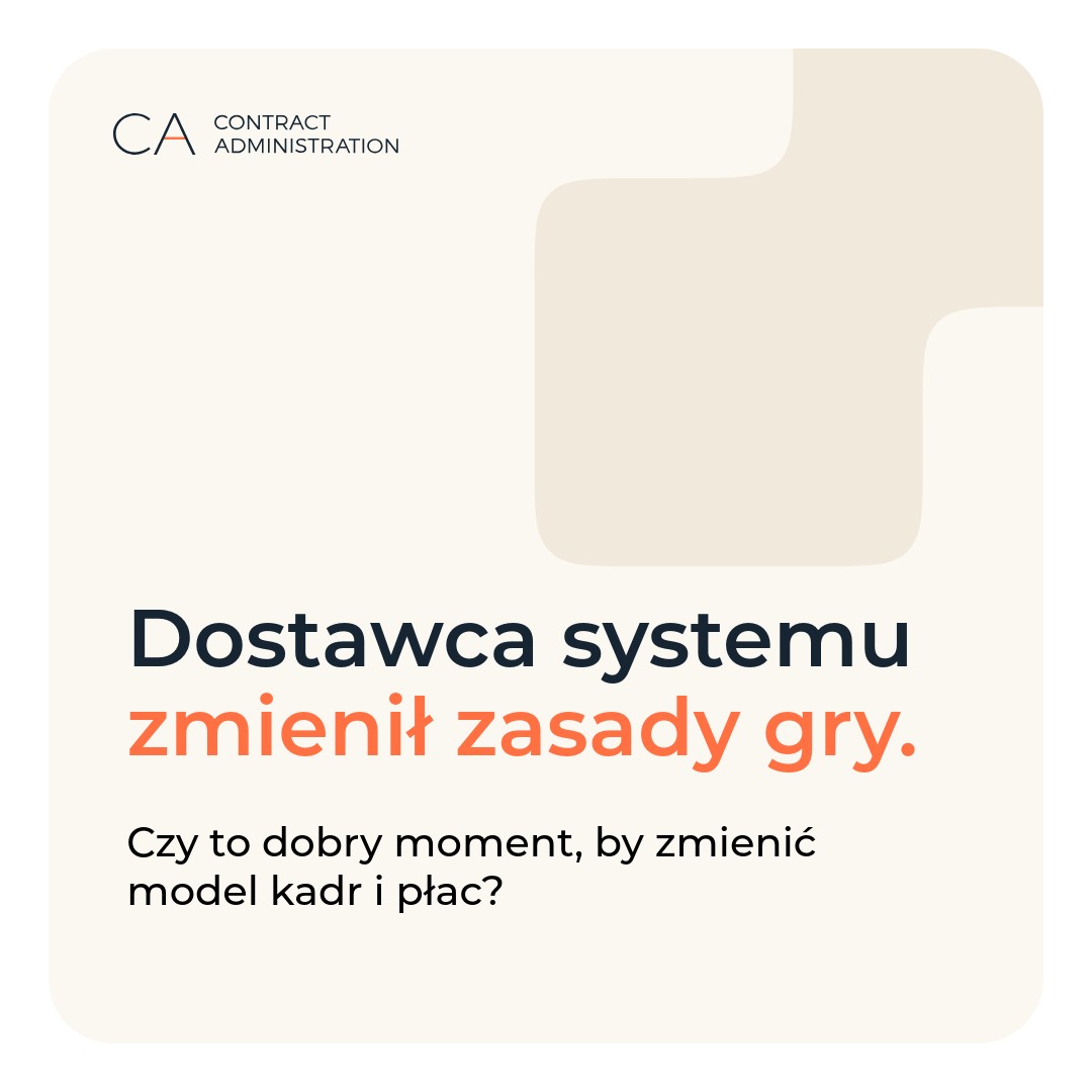 Contract Administration ad