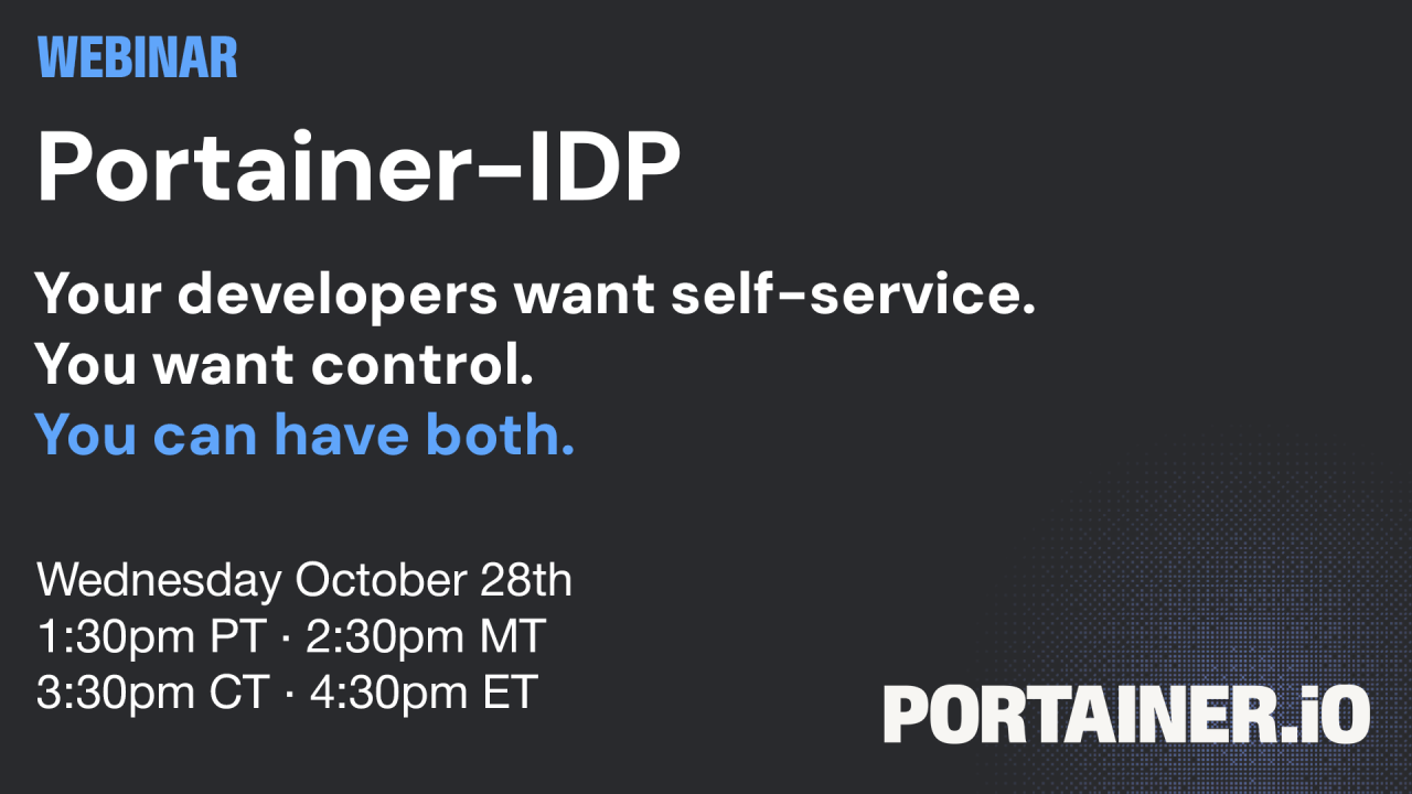 Portainer.io ad