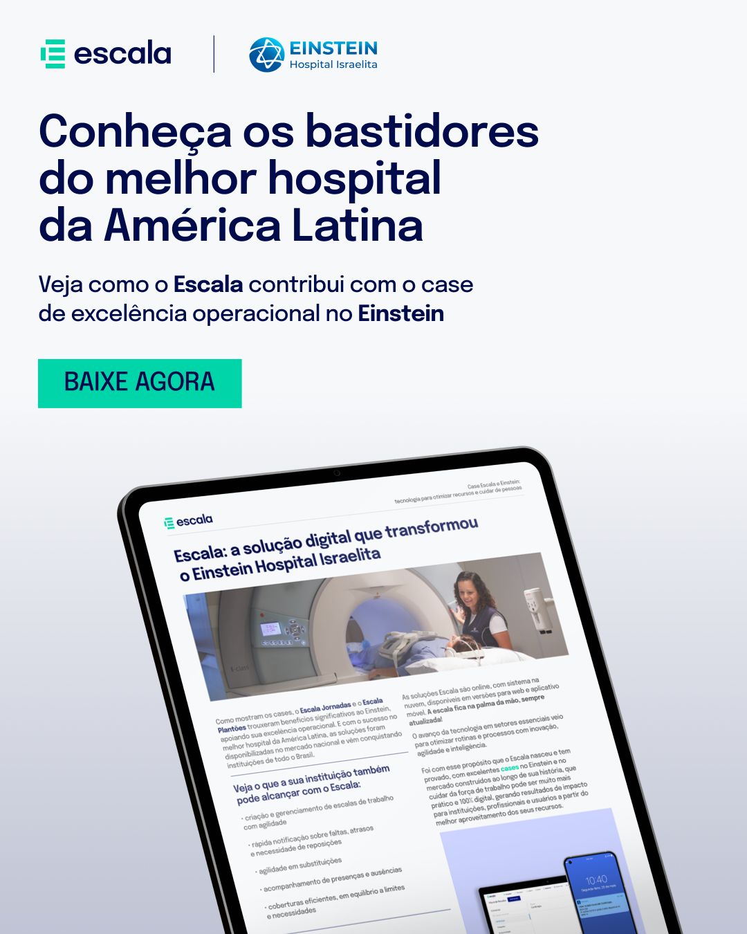 Escala | Einstein Hospital Israelita ad