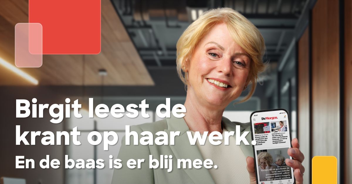 DPG Media België ad