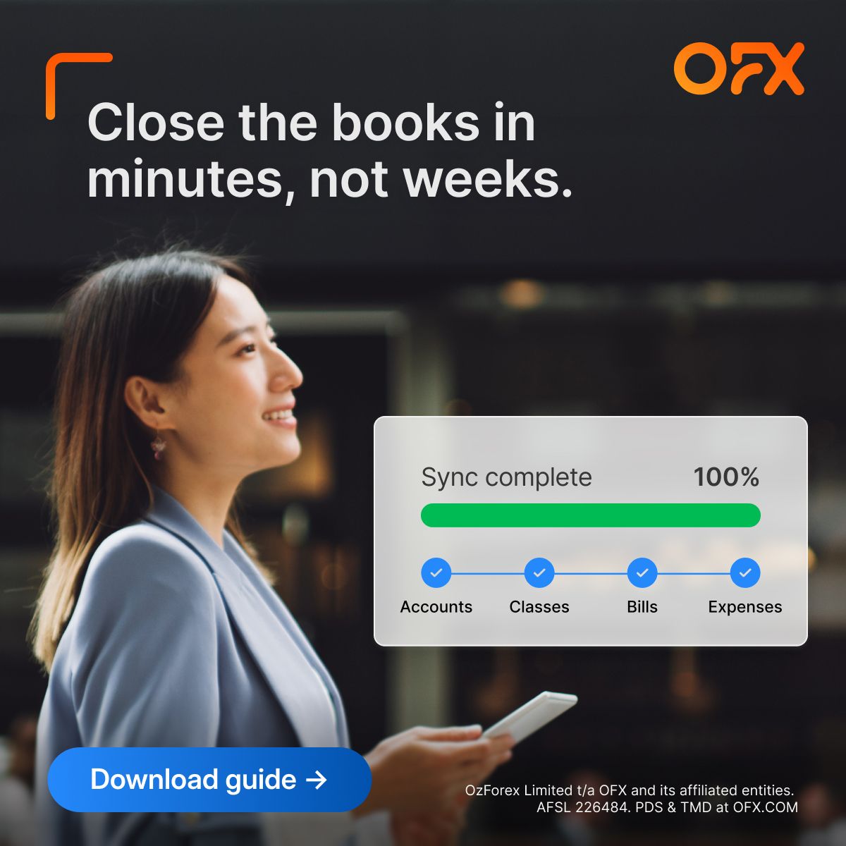 OFX ad