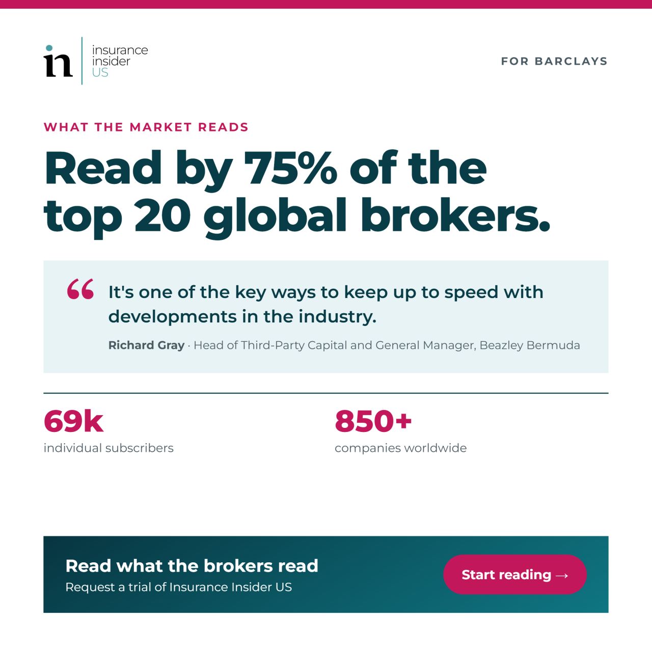 Insurance Insider US ad