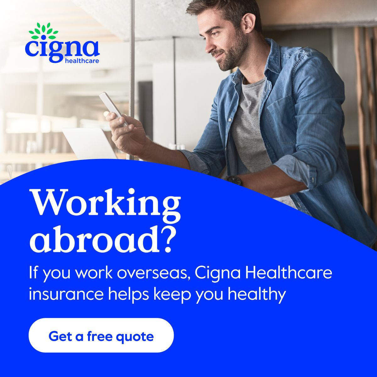 Cigna Healthcare Global Individuals ad