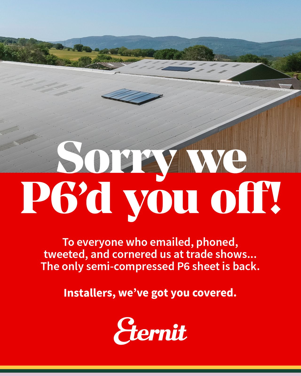 Eternit UK ad