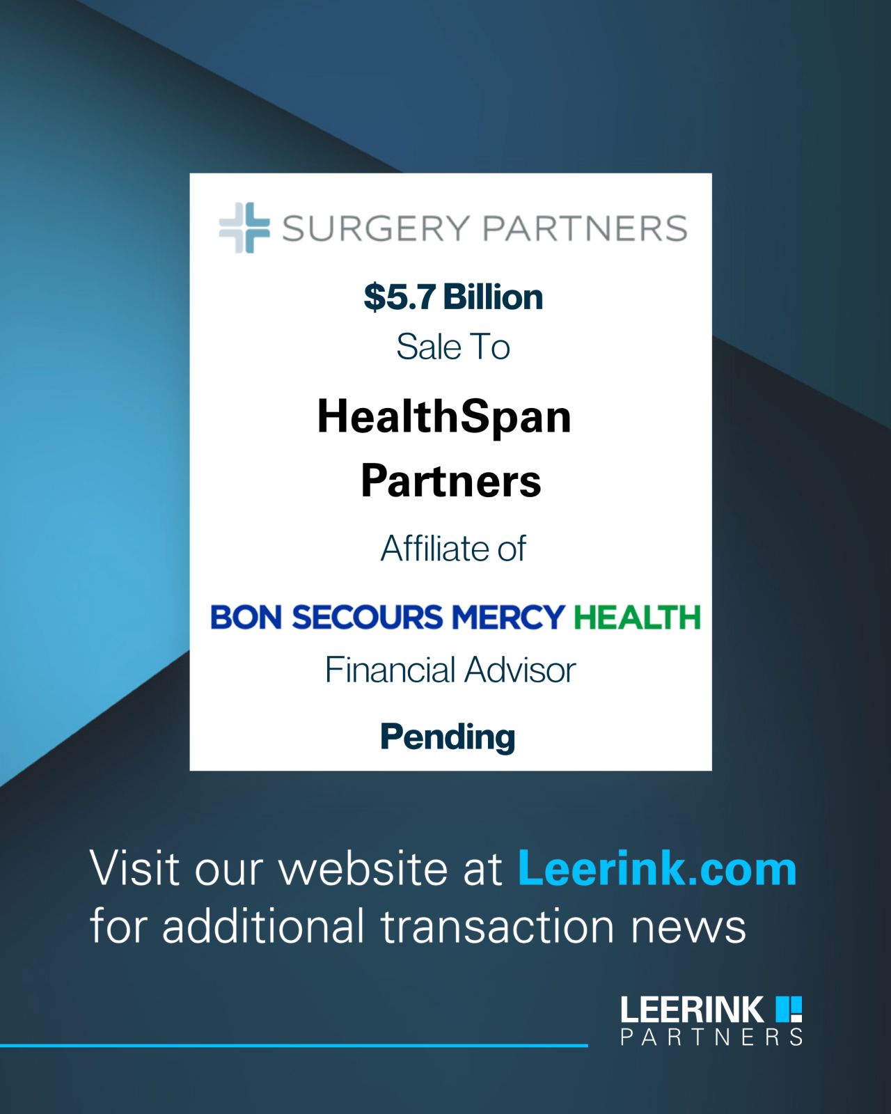 Leerink Partners ad