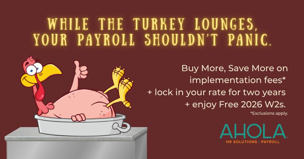 Ahola Payroll & HR Solutions ad