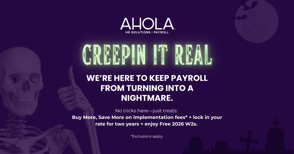 Ahola Payroll & HR Solutions ad