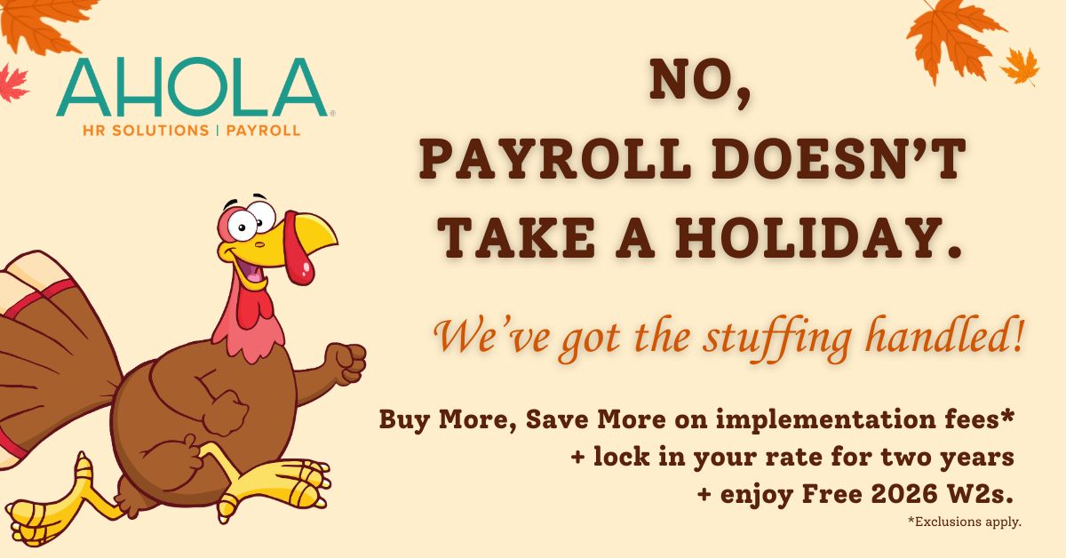 Ahola Payroll & HR Solutions ad