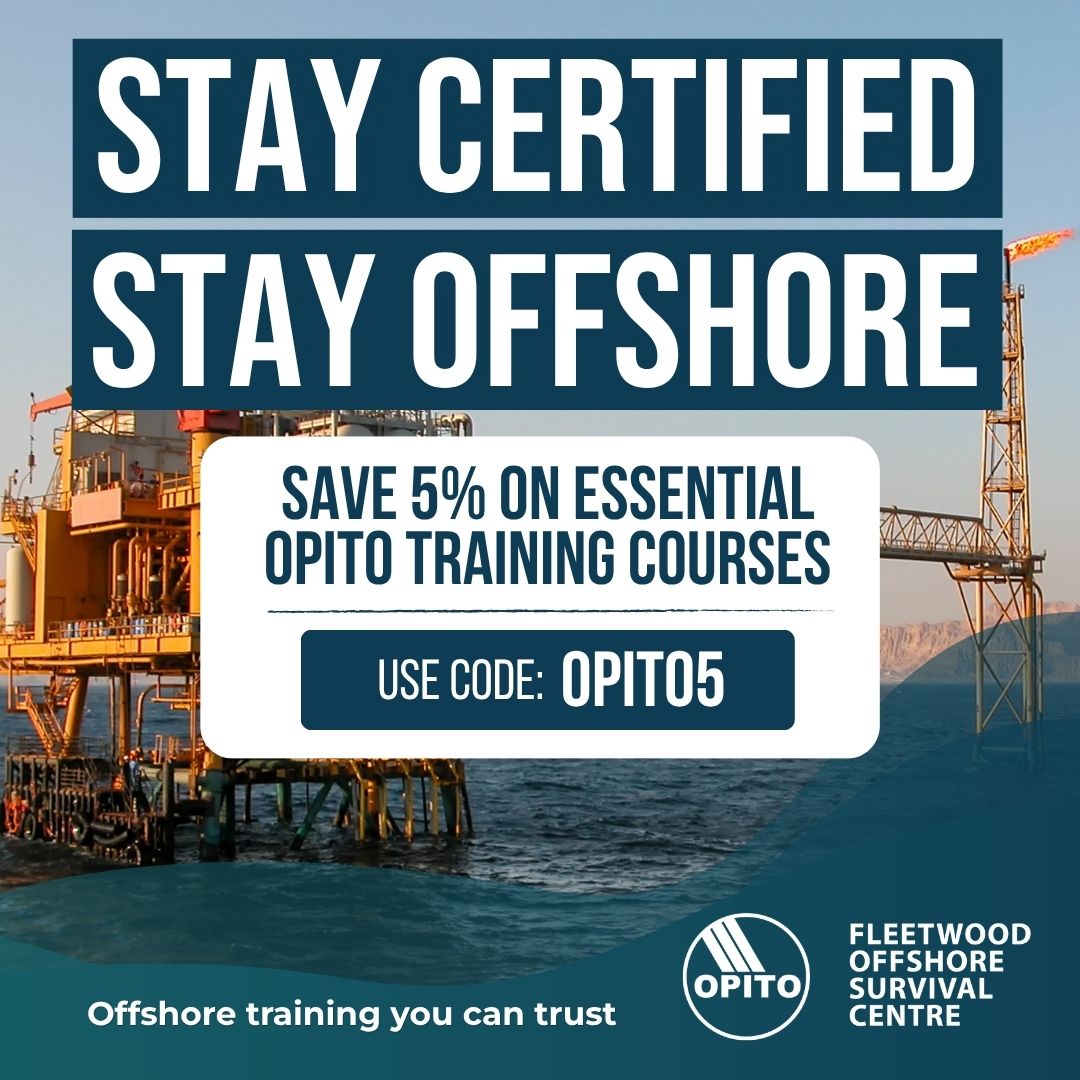 Fleetwood Offshore Survival Centre ad