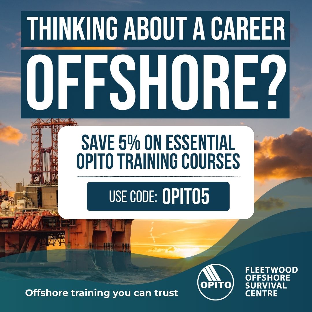 Fleetwood Offshore Survival Centre ad