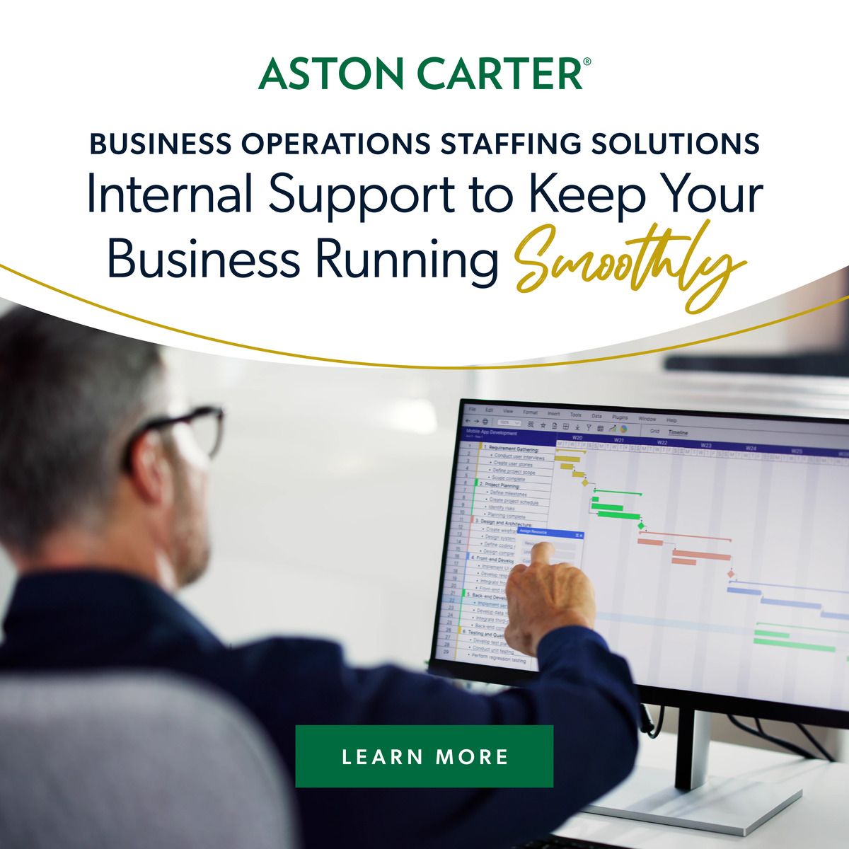 Aston Carter ad