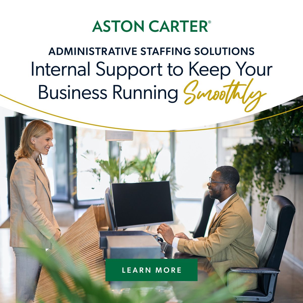 Aston Carter ad