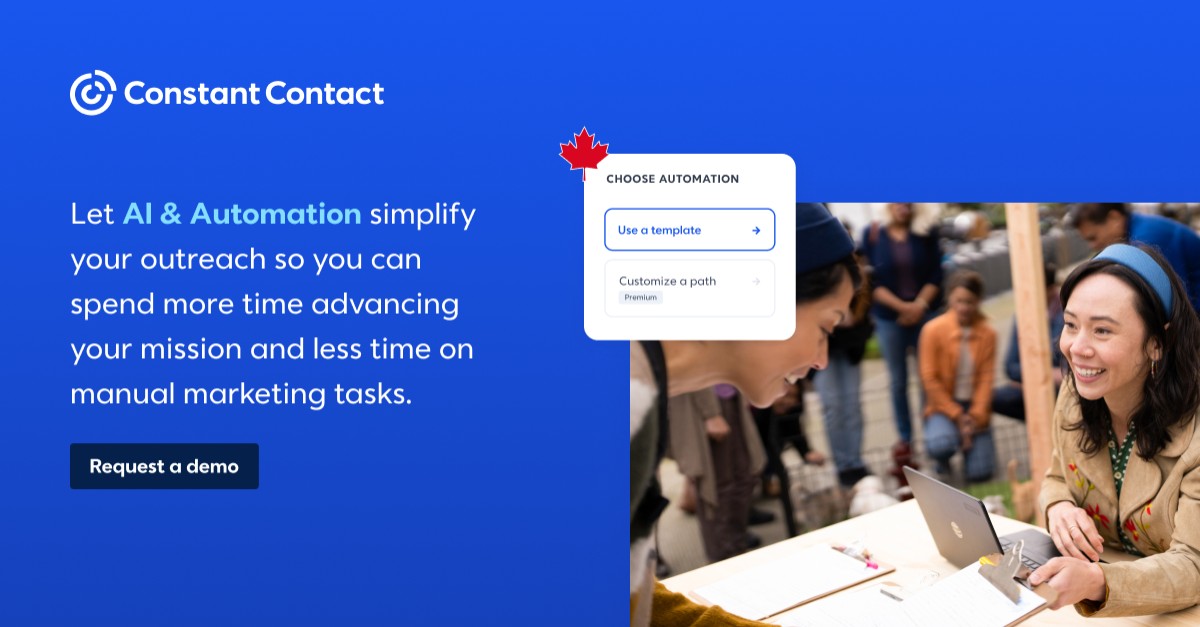 Constant Contact ad