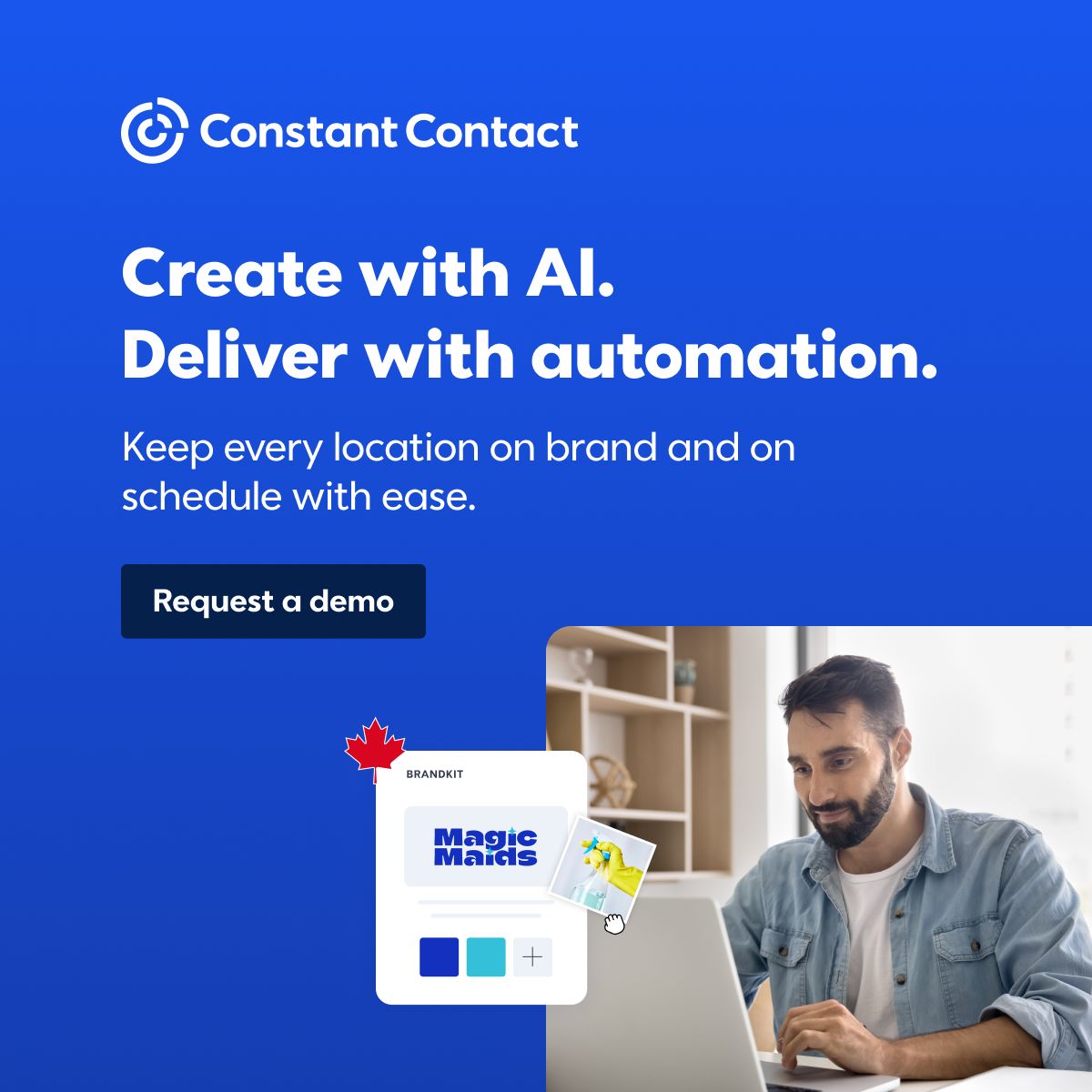 Constant Contact ad