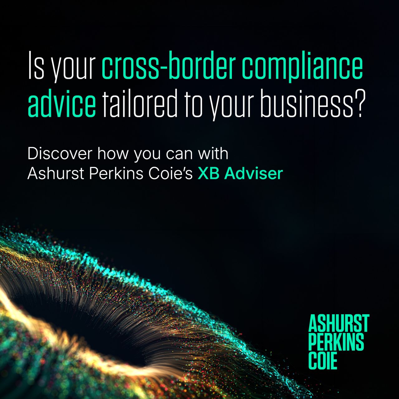 Ashurst Perkins Coie ad