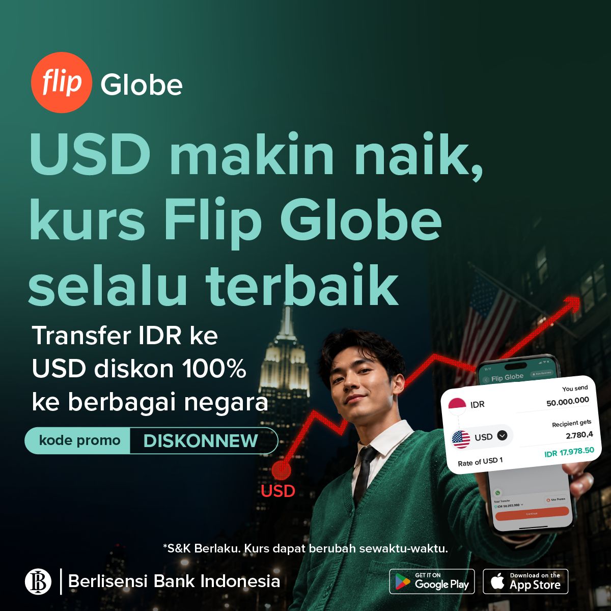 Flip ad