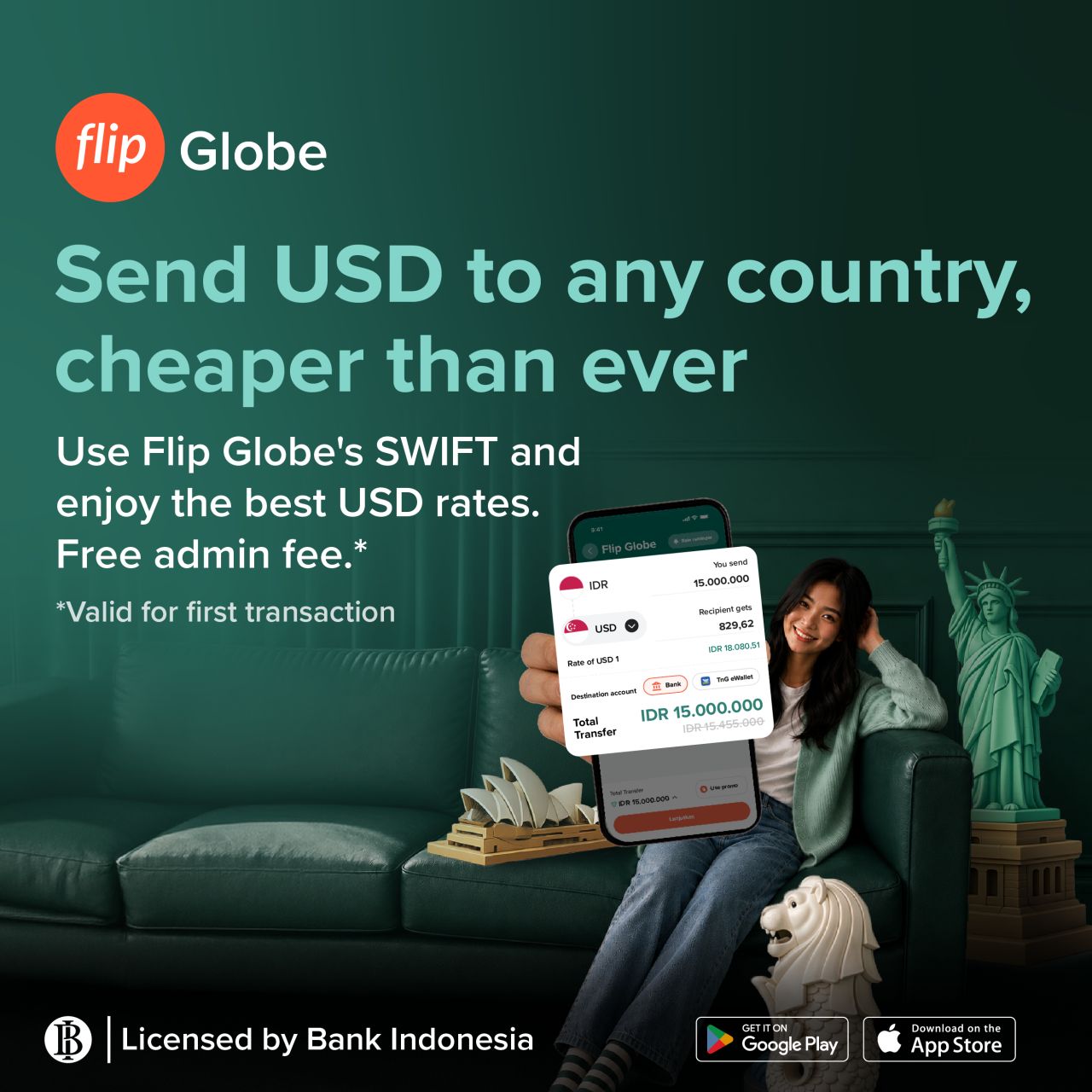 Flip ad