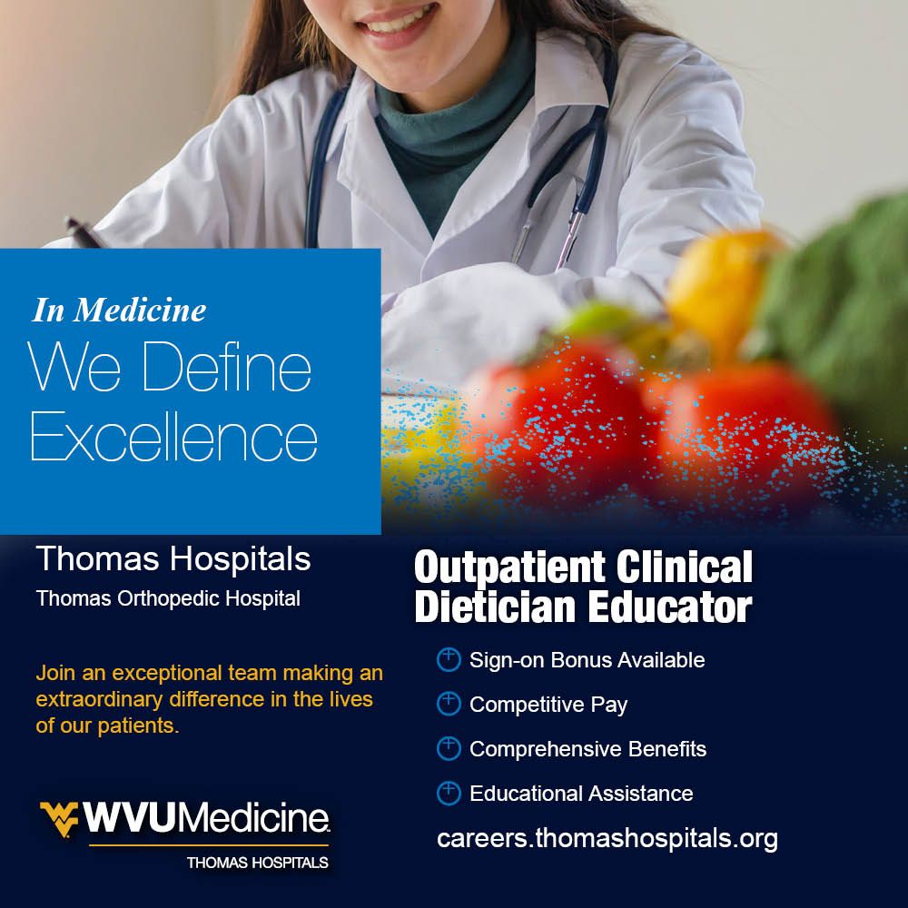 WVU Medicine Thomas Hospitals ad