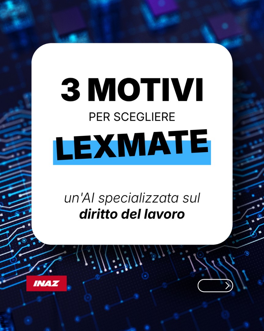 INAZ SRL ad