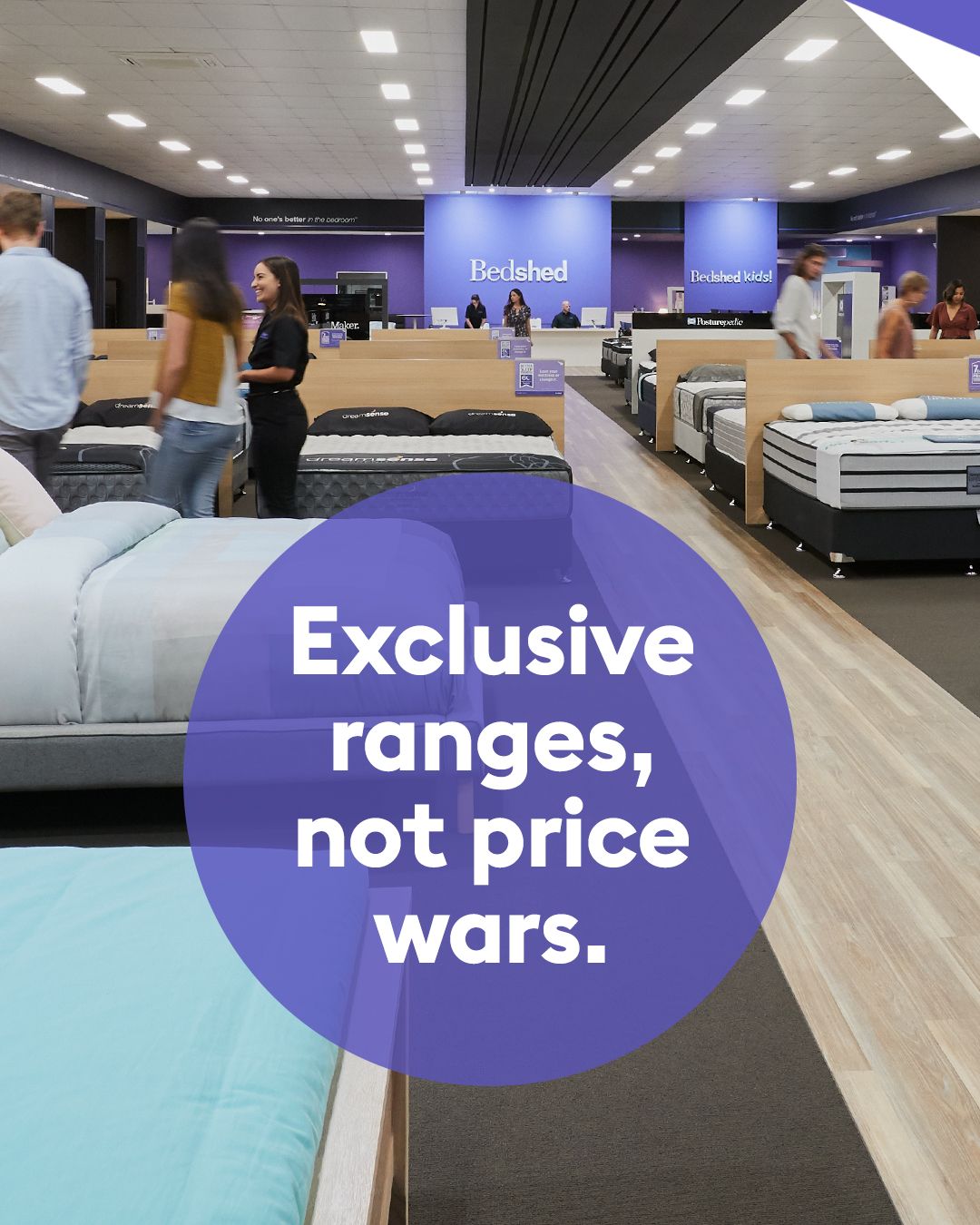 Bedshed ad