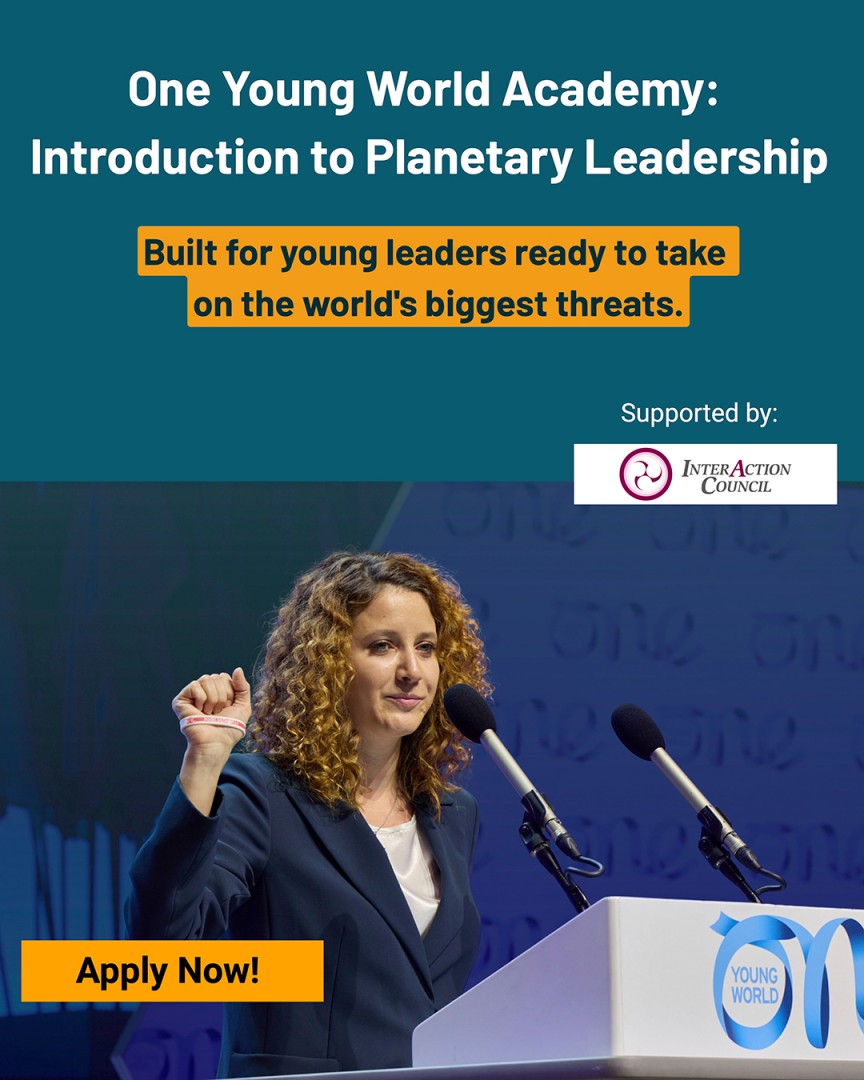 One Young World ad