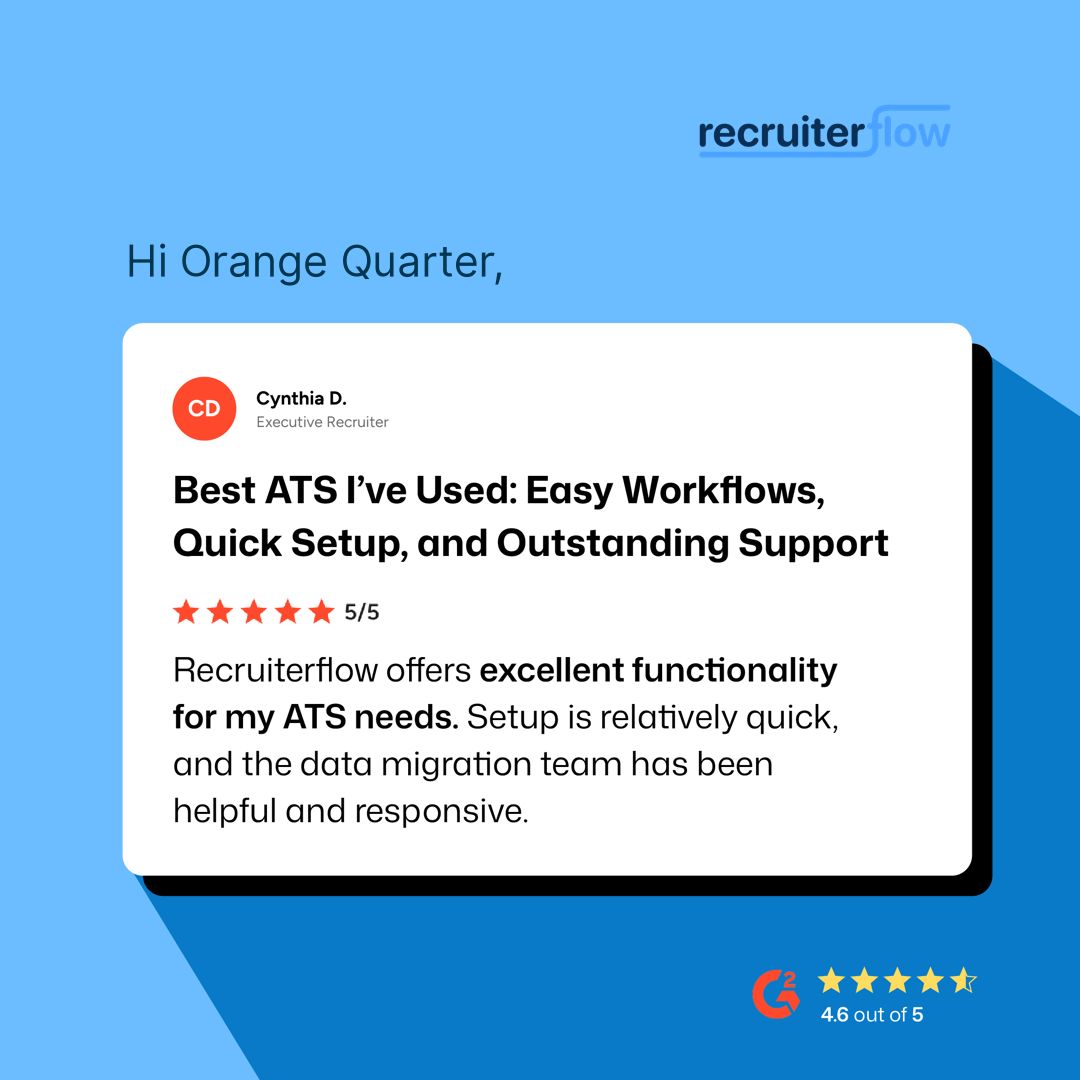 Recruiterflow ad
