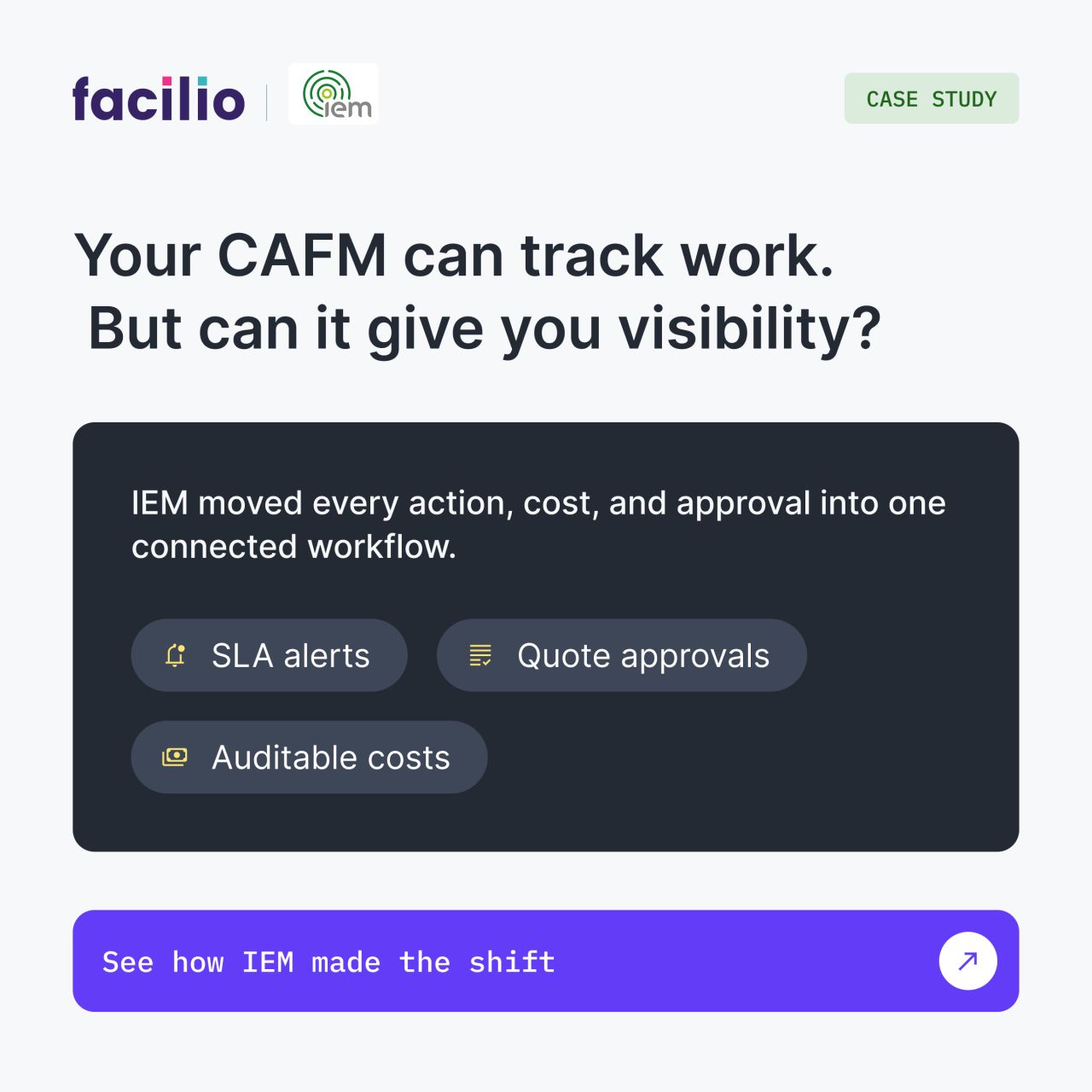 Facilio ad