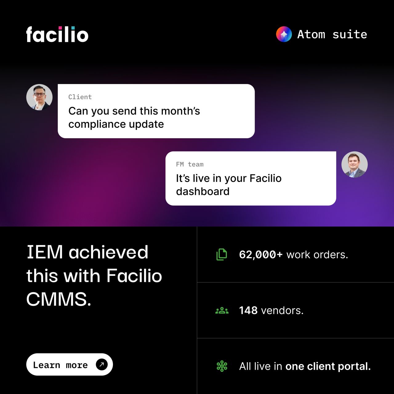 Facilio ad