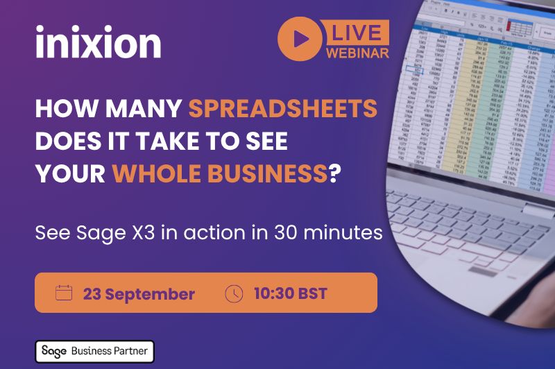Inixion - Sage specialists ad
