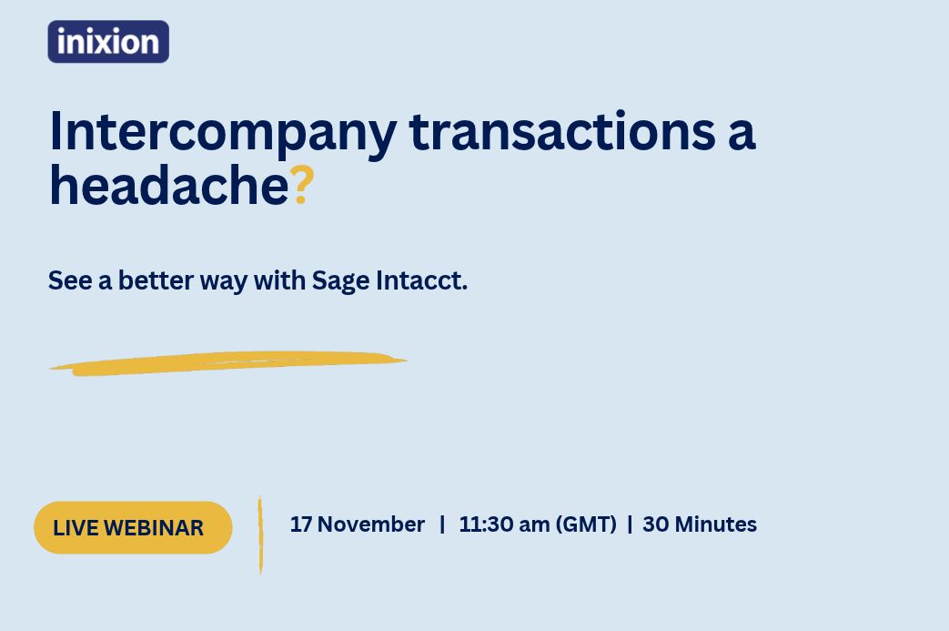 Inixion - Sage specialists ad