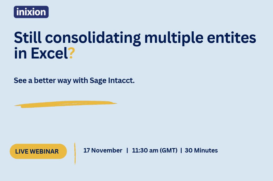 Inixion - Sage specialists ad