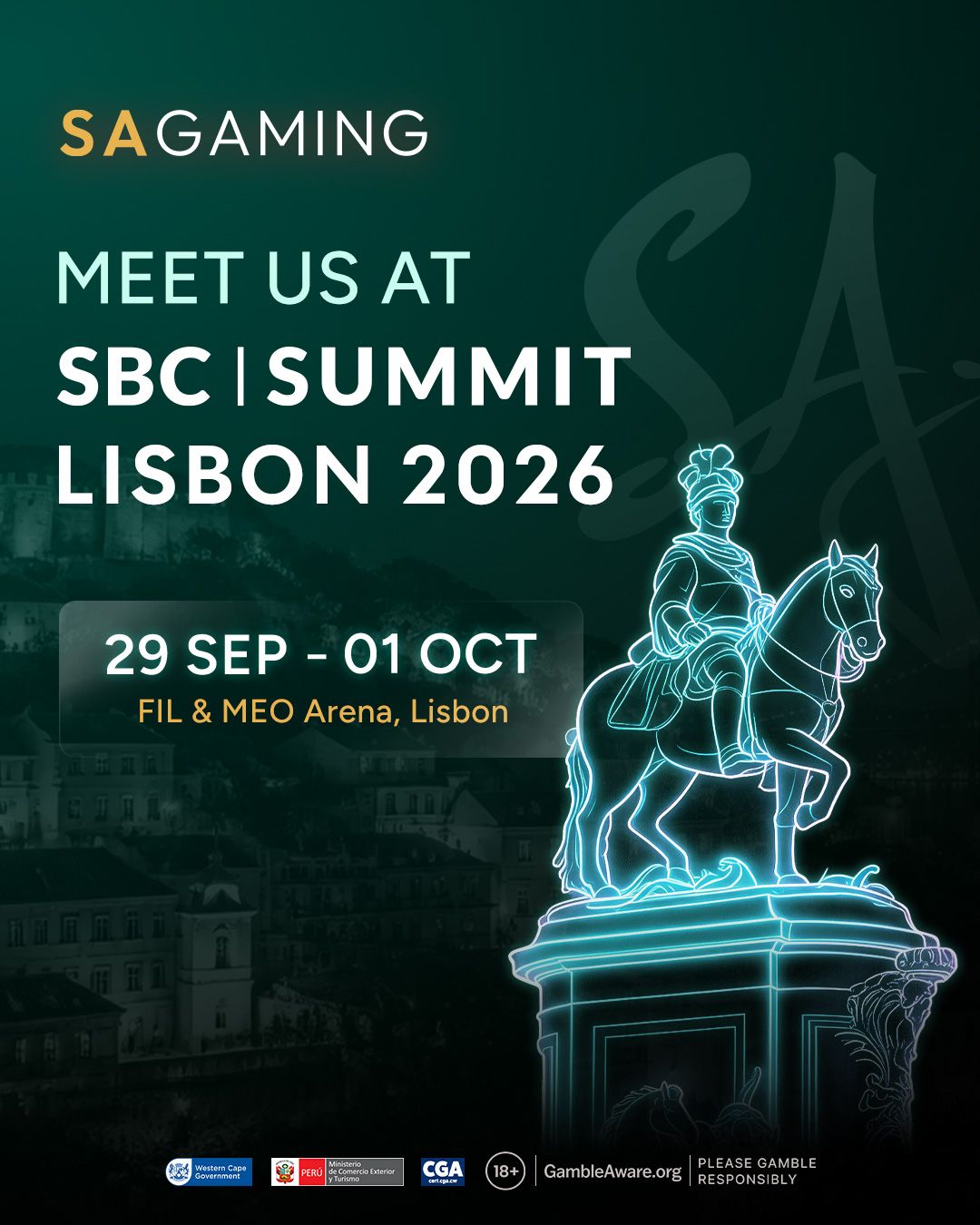 SA Gaming ad