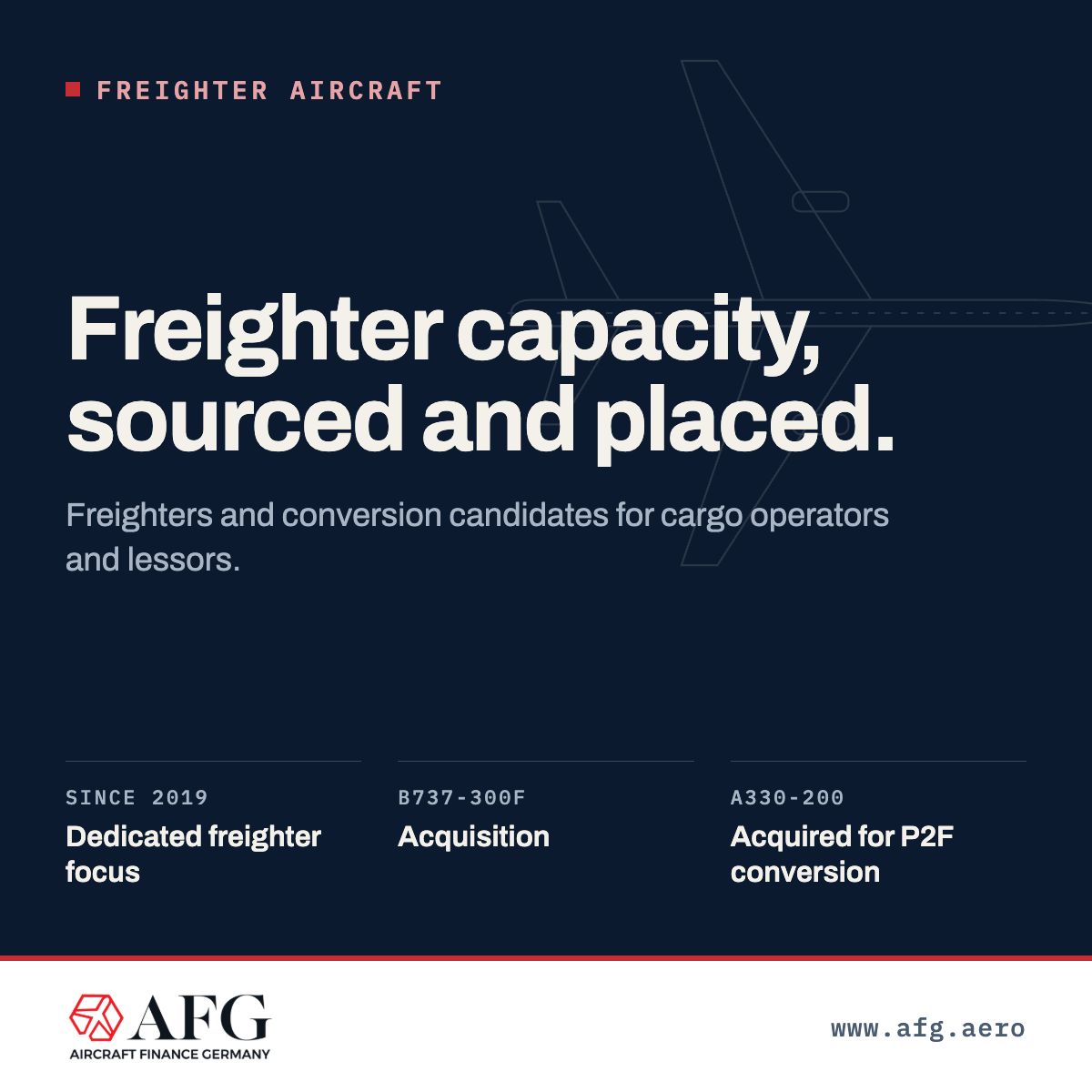 Aircraft Finance Germany ad