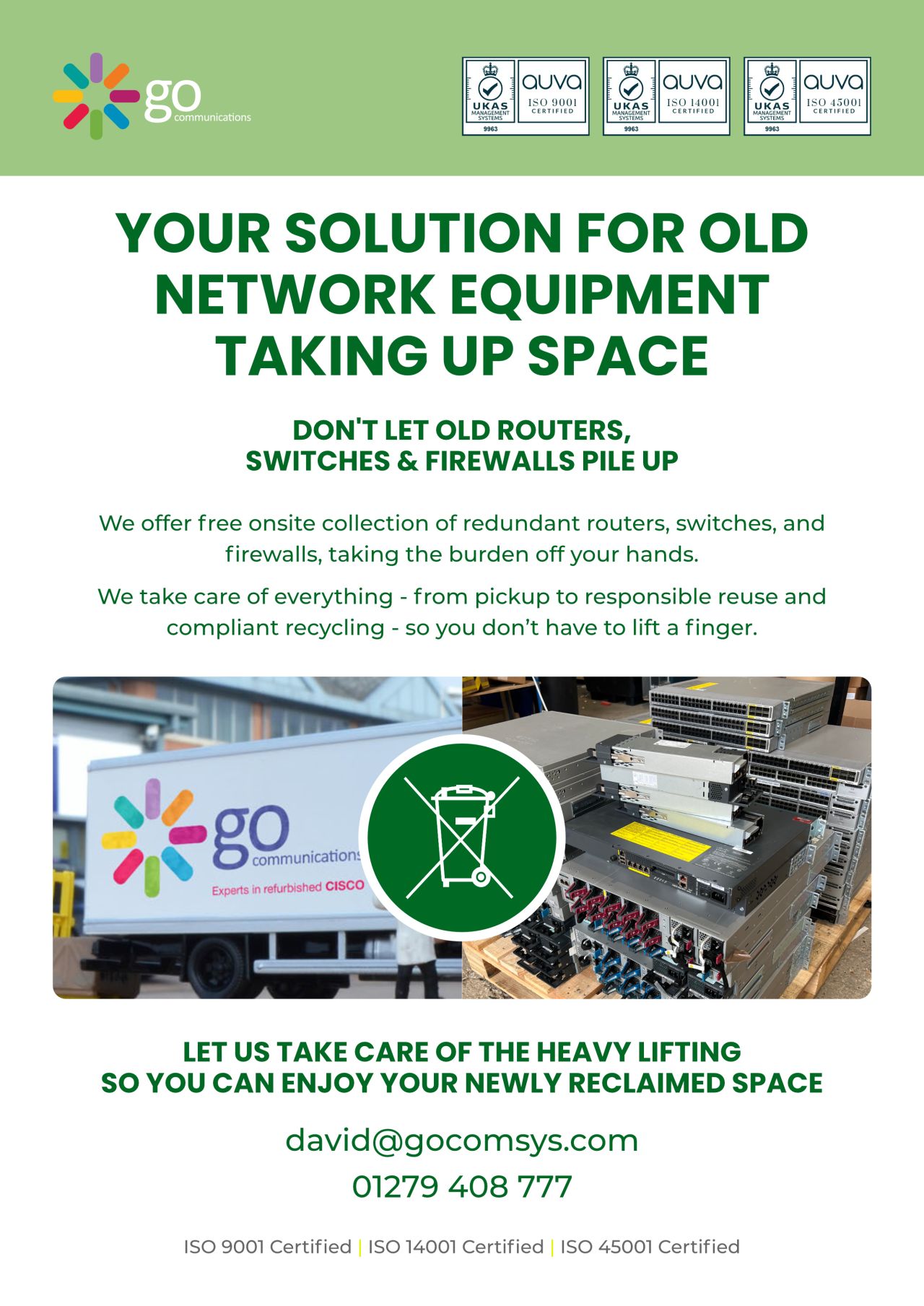Go Communications Systems Ltd ad