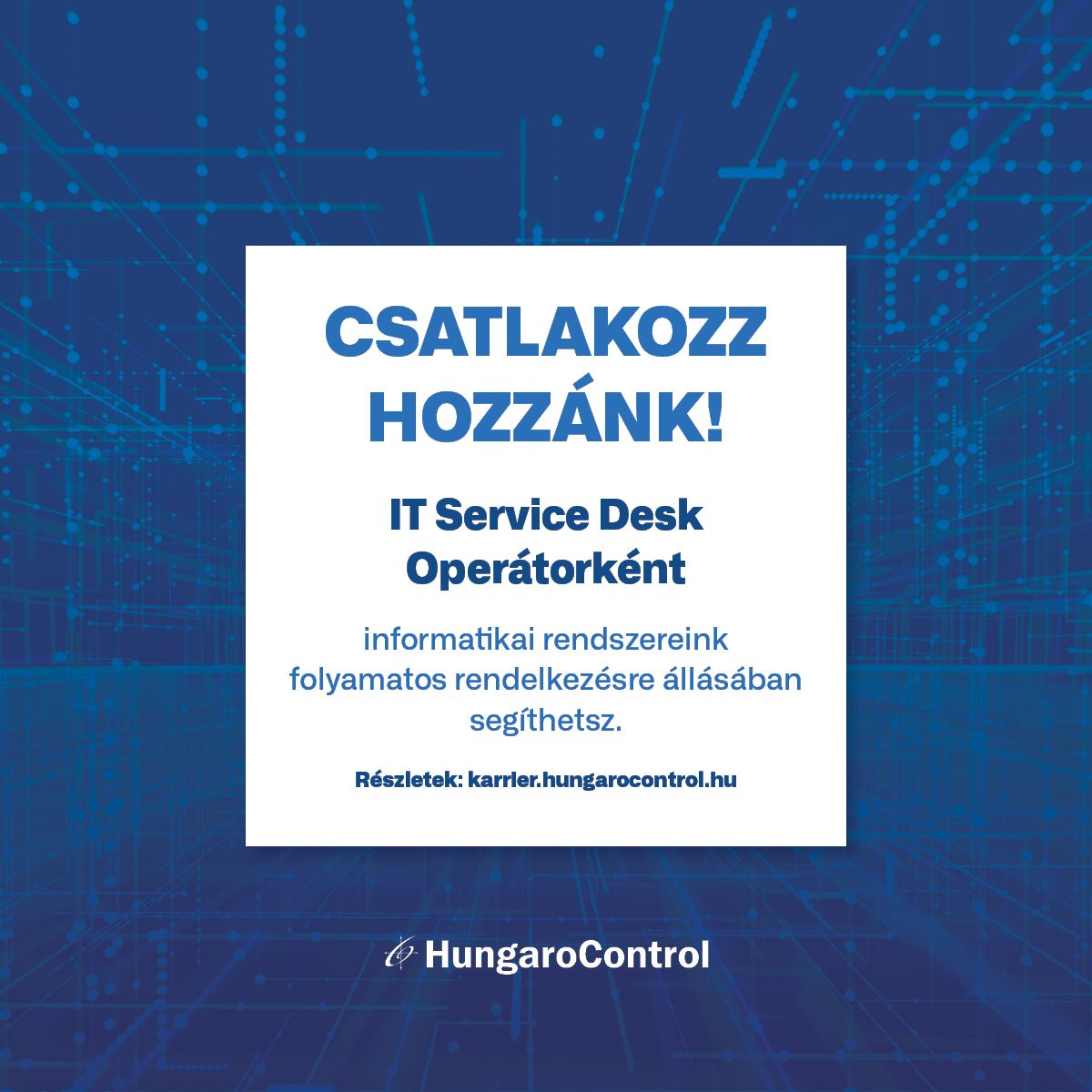 HungaroControl - Hungarian Air Navigation Services ad