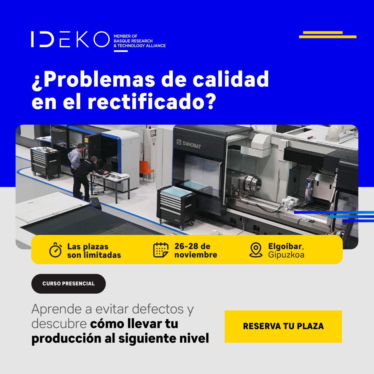 IDEKO Research Center ad