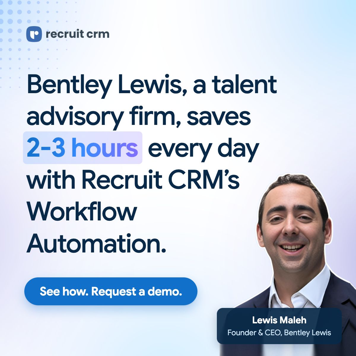 Recruit CRM ad
