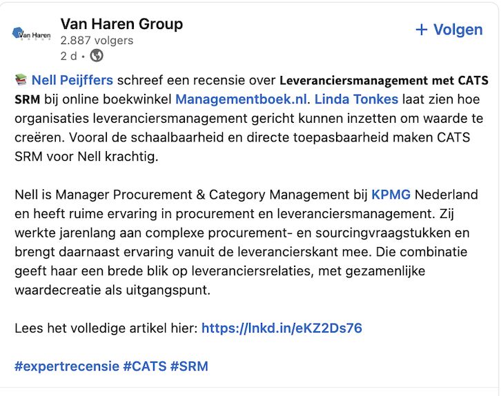 CM Partners NL | Contract Management ad